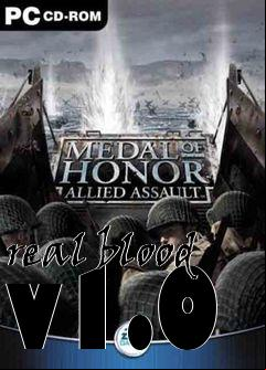 Box art for real blood v1.0