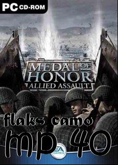 Box art for flaks camo mp 40