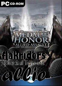 Box art for flakriders special forces allie