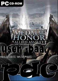 Box art for  -baa icemans weapons pack
