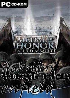 Box art for flakriders first class enfield
