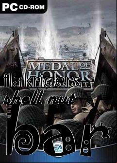 Box art for flakriders shell nut bar