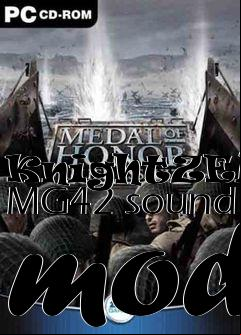 Box art for KnightZEROs MG42 sound mod