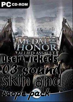 Box art for -wickeds 03 sound skin and scope pack