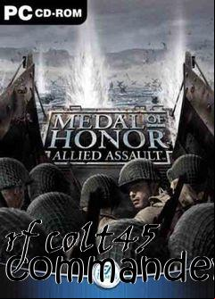 Box art for rf colt45 commander