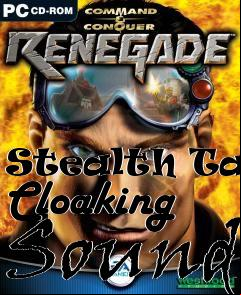 Box art for Stealth Tank Cloaking Sound