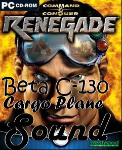 Box art for Beta C-130 Cargo Plane Sound