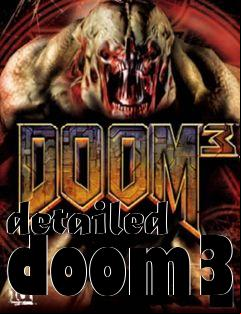 Box art for detailed doom3