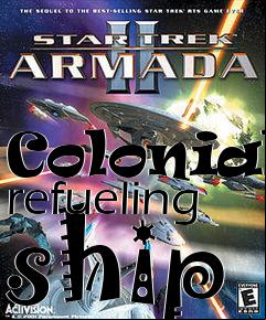 Box art for Colonial refueling ship