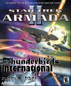 Box art for Thunderbirds international rescue pack