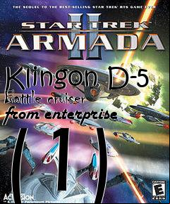 Box art for Klingon D-5 Battle cruiser from enterprise (1)