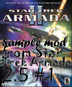 Box art for Sample mod from Star Trek Armada 2.5 #1