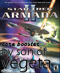 Box art for core booster by son of vegeta