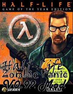 Box art for Half-Life Zombie Panic V0.92 Mod