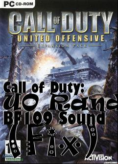 Box art for Call of Duty: UO Randys BF109 Sound (Fix)