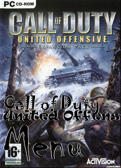 Box art for Call of Duty United Offensive Menu