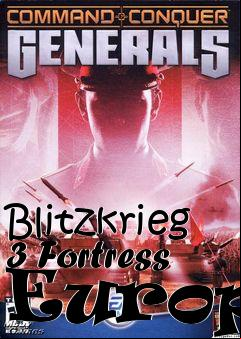 Box art for Blitzkrieg 3 Fortress Europe