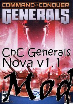 Box art for CnC Generals Nova v1.1 Mod