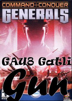 Box art for GAU8 Gatling Gun