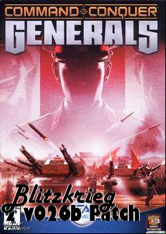 Box art for Blitzkrieg 2 v026b Patch