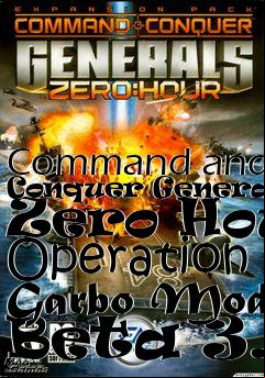 Box art for Command and Conquer Generals: Zero Hour Operation Garbo Mod Beta 3.0