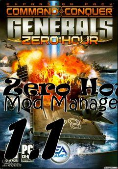 Box art for Zero Hour Mod Manager 1.1