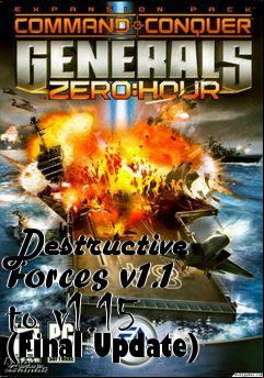 Box art for Destructive Forces v1.1 to v1.15 (Final Update)