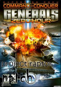 Box art for project raptor patch