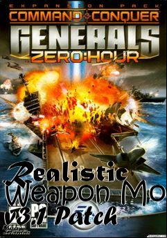 Box art for Realistic Weapon Mod v3.1 Patch