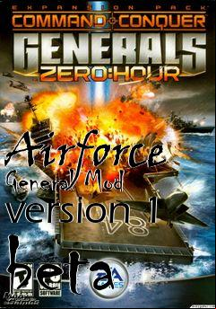 Box art for Airforce General Mod version 1 beta