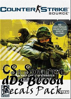 Box art for CS: Source dDs Blood Decals Pack