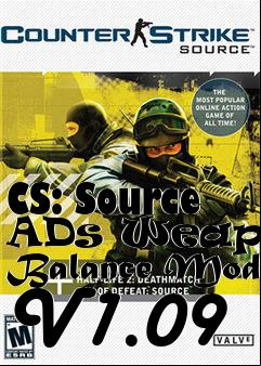 Box art for CS: Source ADs Weapons Balance Mod V1.09