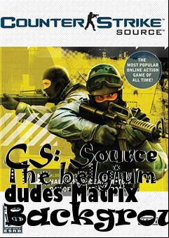 Box art for CS: Source The belgium dudes Matrix Background