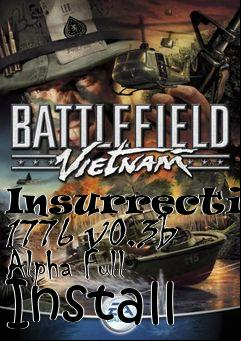 Box art for Insurrection 1776 v0.3b Alpha Full Install