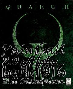 Box art for Paintball 2.0 Alpha build016 Full Standalone