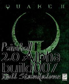 Box art for Paintball 2.0 Alpha build007 Full Standalone