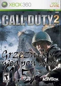 Box art for Grzezniks weapon mod (1.5)