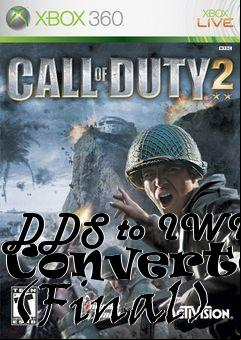Box art for DDS to IWI Converter (Final)