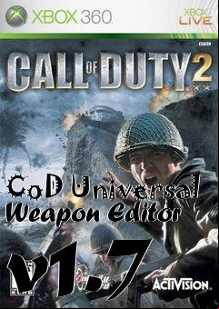 Box art for CoD Universal Weapon Editor v1.7