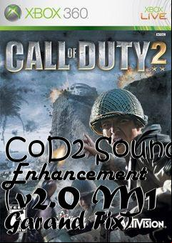 Box art for CoD2 Sound Enhancement (v2.0 M1 Garand Fix)