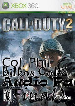 Box art for Col. Phil Bilkos CoD2 Audio Pack (Final)