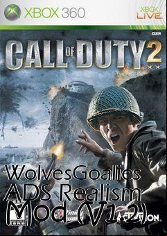 Box art for WolvesGoalies ADS Realism Mod (V1.2)