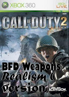 Box art for BFD Weapons Realism ( version)
