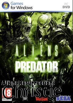 Box art for Alien: Resurrection: Christie