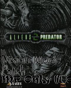 Box art for Vision Mode Patch -- MP Only (1.0)