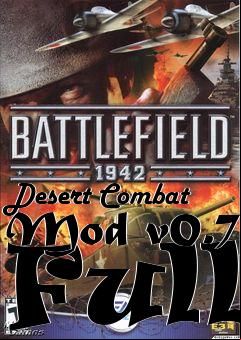 Box art for Desert Combat Mod v0.7 Full