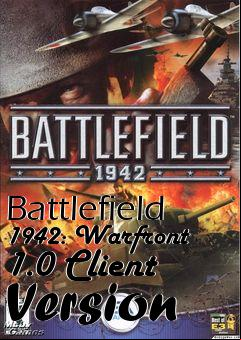 Box art for Battlefield 1942: Warfront 1.0 Client Version
