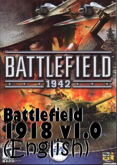 Box art for Battlefield 1918 v1.0 (English)