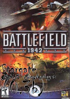 Box art for Stargate BFM - Singleplayer (0.3b)