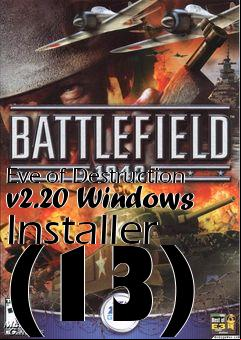 Box art for Eve of Destruction v2.20 Windows Installer (13)